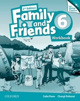 Family & Friends 2E: 6 Workbook & Online Practice Pack 019480867X Book Cover