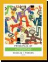 Principles of Accounting 0395624843 Book Cover