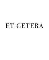 Et Cetera: "And So On" in Latin | A decorative book for interior design styling | Combine deco books together to create a custom message | Ideal for ... bookshelves and desks (Classic Latin Phrases) 1660449340 Book Cover