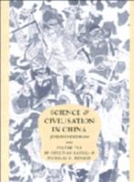 Science and Civilisation in China: Vol 6, Part 6 Biology and Biological Technology, Medicine 0521632625 Book Cover