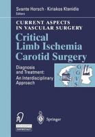 Critical Limb Ischemia Carotid Surgery 379851075X Book Cover