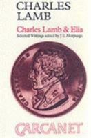 Charles Lamb & Elia 1857540034 Book Cover