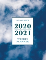 At a Glance 2020-2021 Weekly Planner: Blue Sky 2 Year / 24 Month Planner for Desk - Jan 2020 - Dec 2021 Calendar Size: 8.5 x 11 1705928528 Book Cover
