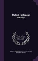 Oxford Historical Society 1358580448 Book Cover