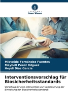 Interventionsvorschlag für Biosicherheitsstandards (German Edition) 6207053370 Book Cover