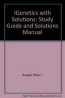 IGenetics with Solutions Study Guide: Student Solutions Manual 0805345450 Book Cover