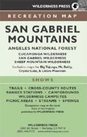 San Gabriel Mountains Recreation Map: Angeles National Forest/Cucamonga Wilderness/San Gabriel Wilderness 0899973825 Book Cover
