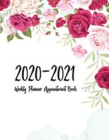 Weekly Planner Appointment Book: Month And Weeks Schedule Organizer Appointment in 2 years (January 2020 to December 2021) 1691197734 Book Cover
