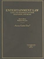 Entertainment Law: Cases And Materials On Film, Television, And Music (American Casebook Series) 0314153950 Book Cover