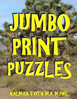 Jumbo Print Puzzles: 111 Large Print Themed Word Search Puzzle 1548790028 Book Cover
