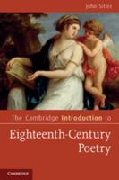 The Cambridge Introduction to Eighteenth-Century Poetry 0521612780 Book Cover