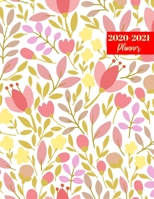 2020-2021 Planner: Pretty Jan 1, 2020 to Dec 31, 2021: Daily, Weekly & Monthly View Planner, Organizer & Diary 1695978471 Book Cover