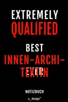 Notizbuch f�r Innen-Architekten / Innen-Architekt / Innen-Architektin: Originelle Geschenk-Idee [120 Seiten liniertes blanko Papier] 1691106550 Book Cover