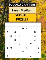 Easy - Medium SUDOKU PUZZLES 1081724900 Book Cover