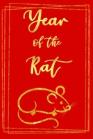 Year of the Rat Chinese New Year Journal - Red 1673744842 Book Cover