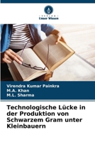 Technologische Lücke in der Produktion von Schwarzem Gram unter Kleinbauern (German Edition) 6208533198 Book Cover