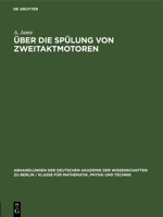 Über die Spülung von Zweitaktmotoren 3112679377 Book Cover