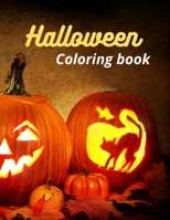 Halloween coloring book: hallowen coloring book, livre de coloriage, Frankenstein zombies skeleton hotel transylvania dracula The mummy Werewolf B08M7J3YTX Book Cover