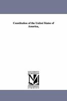 Constitution of the United States of America 1015962009 Book Cover