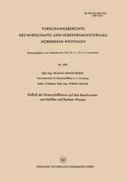 Einfluss Der Hinterschiffsform Auf Das Manovrieren Von Schiffen Auf Flachem Wasser 3663035859 Book Cover