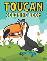 Toucan Coloring Book: 20 Unique Toucan Images And 2 Copies of Every Image. Makes the Perfect B08ZQ9TKJN Book Cover
