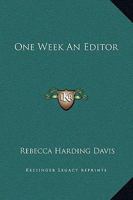 One Week An Editor 1419139010 Book Cover