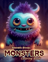 Adorable Creepy Monsters: A Coloring Book For All Ages B0C9SHLSST Book Cover