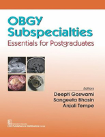 Obgy Subspecialties: Essentials for Postgraduates 9388178963 Book Cover