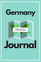 Germany Travel Journal: A Guided Travel Journal. 6 x 9 Vacation Diary With Prompts, Packing List, And Other Helpful Tools. Great Travel Book For Adults, Kids, And Teens. 1691083593 Book Cover