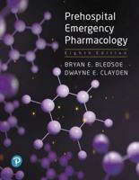 Prehospital Emergency Pharmacology (6th Edition) 0131507117 Book Cover