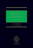 Product Liability 0199679231 Book Cover