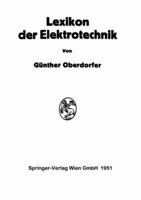 Lexikon Der Elektrotechnik 370913465X Book Cover