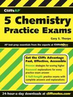 Cliffsap 5 Chemistry Practice Exams 0471770264 Book Cover