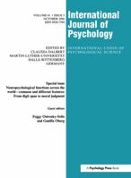 Neuropsychological Functions Across the World: A Special Issue of the International Journal of Psychology 1841698075 Book Cover