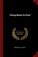 String Music In Print 1021211052 Book Cover
