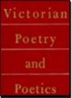 Victorian Poetry and Poetics 0395046467 Book Cover