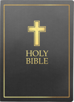 KJV Sword Bible, Giant Print, Black Ultrasoft, Cross Design B0H52R6S6R Book Cover