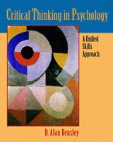 Critical Thinking in Psychology: A Unified Skills Approach 0534256201 Book Cover