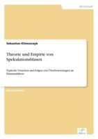 Theorie Und Empirie Von Spekulationsblasen 3956369483 Book Cover