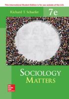 Sociology Matters 007320725X Book Cover