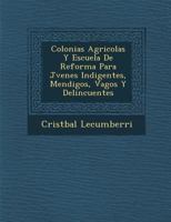 Colonias Agricolas Y Escuela De Reforma Para J�venes Indigentes, Mendigos, Vagos Y Delincuentes 1288025718 Book Cover