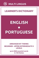 English-Portuguese Learner's Dictionary B08XRZGXPR Book Cover