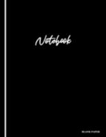 Notebook: Blank Paper Drawing Doodle Painting and Writing Sketch Book Matte Cover Professional Journal 8.5x11 1691765155 Book Cover