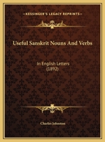 Useful Sanskrit Nouns and Verbs in English Letters 9353956277 Book Cover