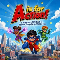 A is for Action!: A Superhero ABC Book of Powers, Gadgets, and Heroic Fun (FunFirst ABC Books) B0H3HCQL4F Book Cover