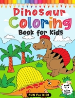 Dinosaurs Coloring Book For Kids Ages 4-8 B08LGSDHBZ Book Cover