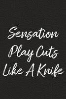 Sensation Play Cuts Like A Knife: BDSM, Kink, and Fetish Scene Reflection and Growth Log 1071444220 Book Cover