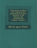 Vollst Ndiges Handbuch Der Anatomie Des Menschlichen K Rpers: Zun Chst Fur Die Betstzer Des Anatomischen Atlasses, Volume 3 1249770777 Book Cover