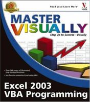 Master Visually Excel 2003 VBA Programming 0764579738 Book Cover