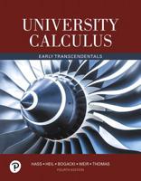 University Calculus: Early Transcendentals 0321999584 Book Cover